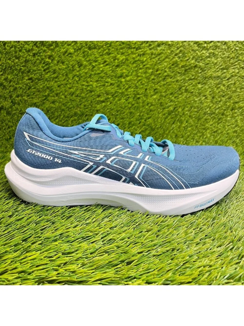 Asics GT-2000 14 Womens Size 10.5 Blue White Athletic Running Shoes Sneakers